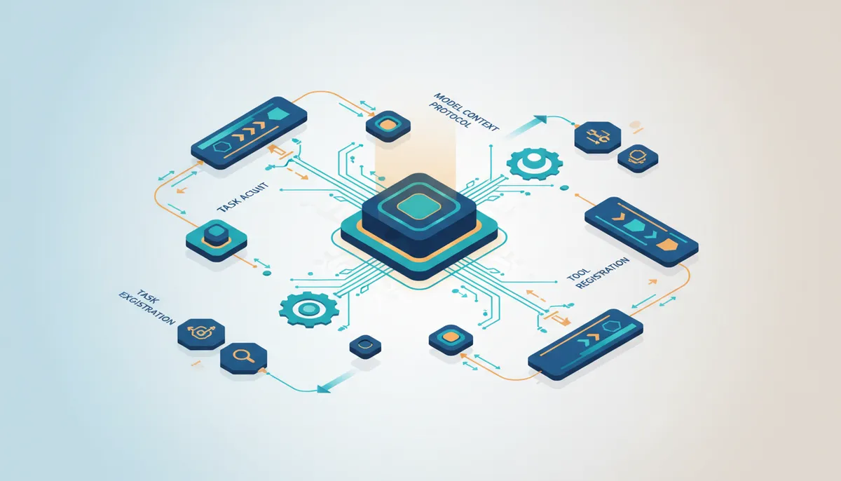 Conceptual illustration for Orchestrating Specialized Agent Teams for Complex Workflows