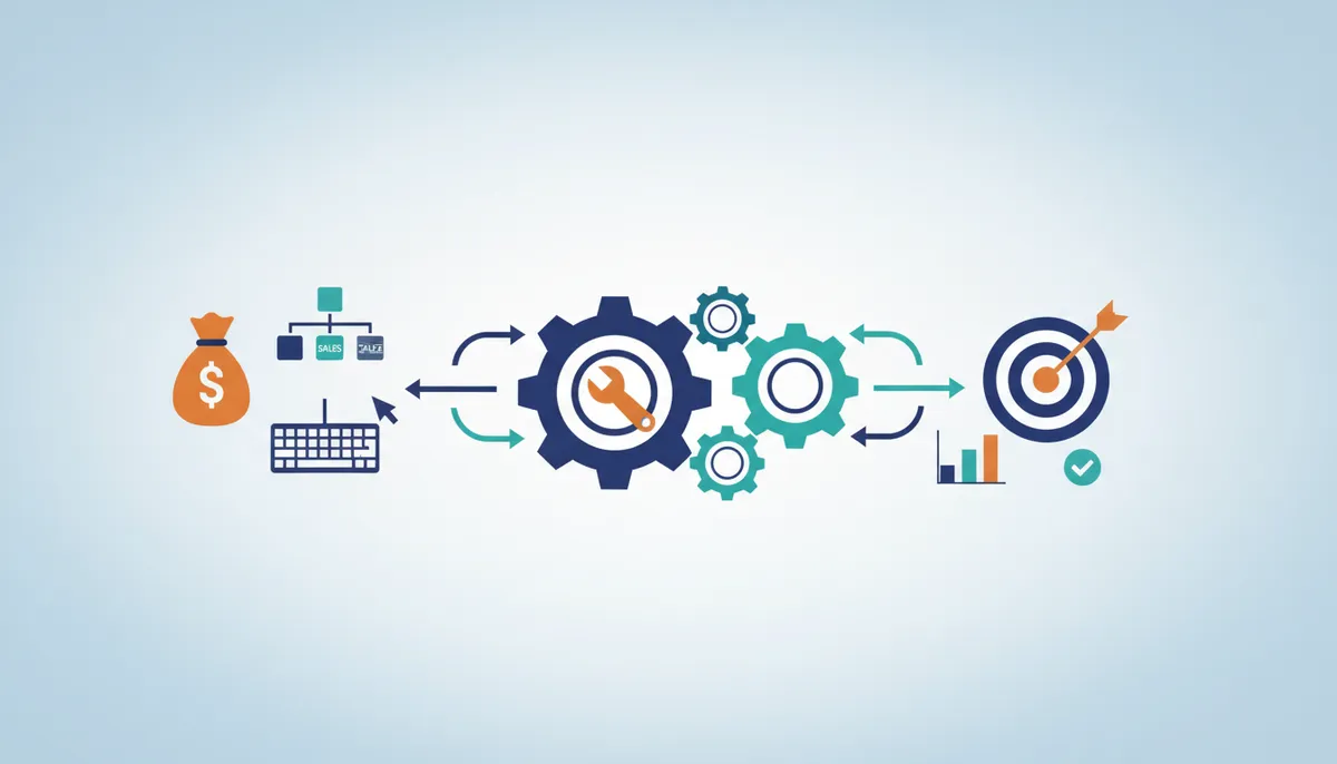 Conceptual illustration for Enterprise Automation Patterns Using Multi-Agent Systems