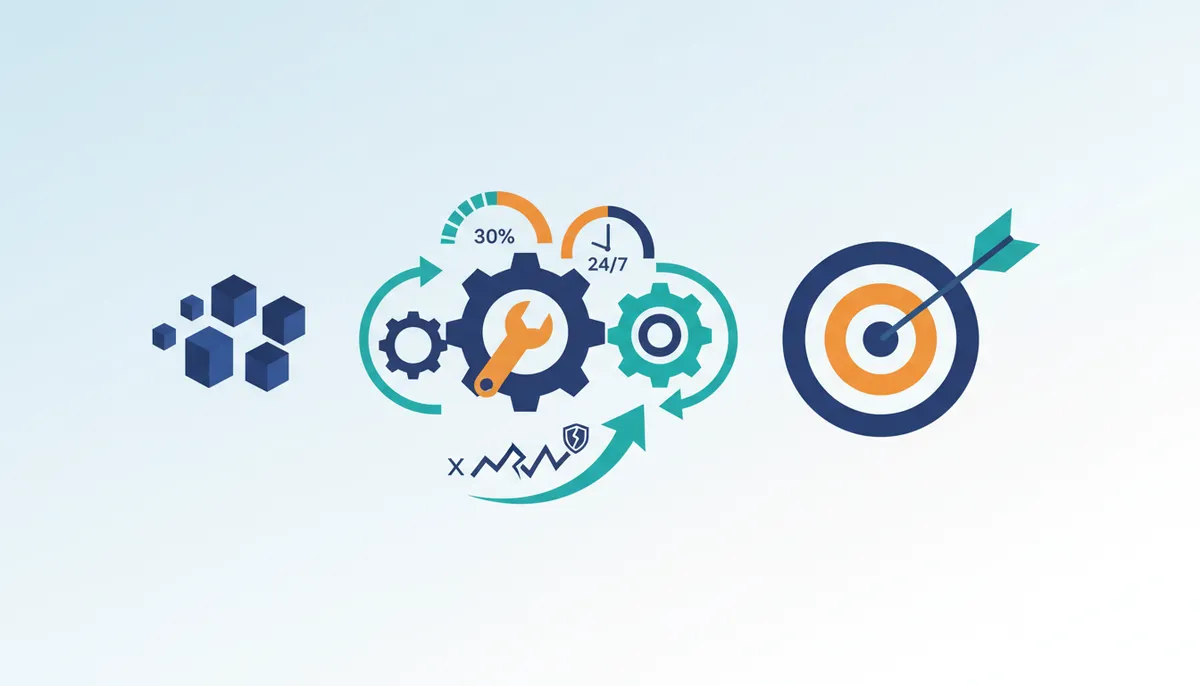 Conceptual illustration for Evaluating Business Value and Mitigating Operational Risks