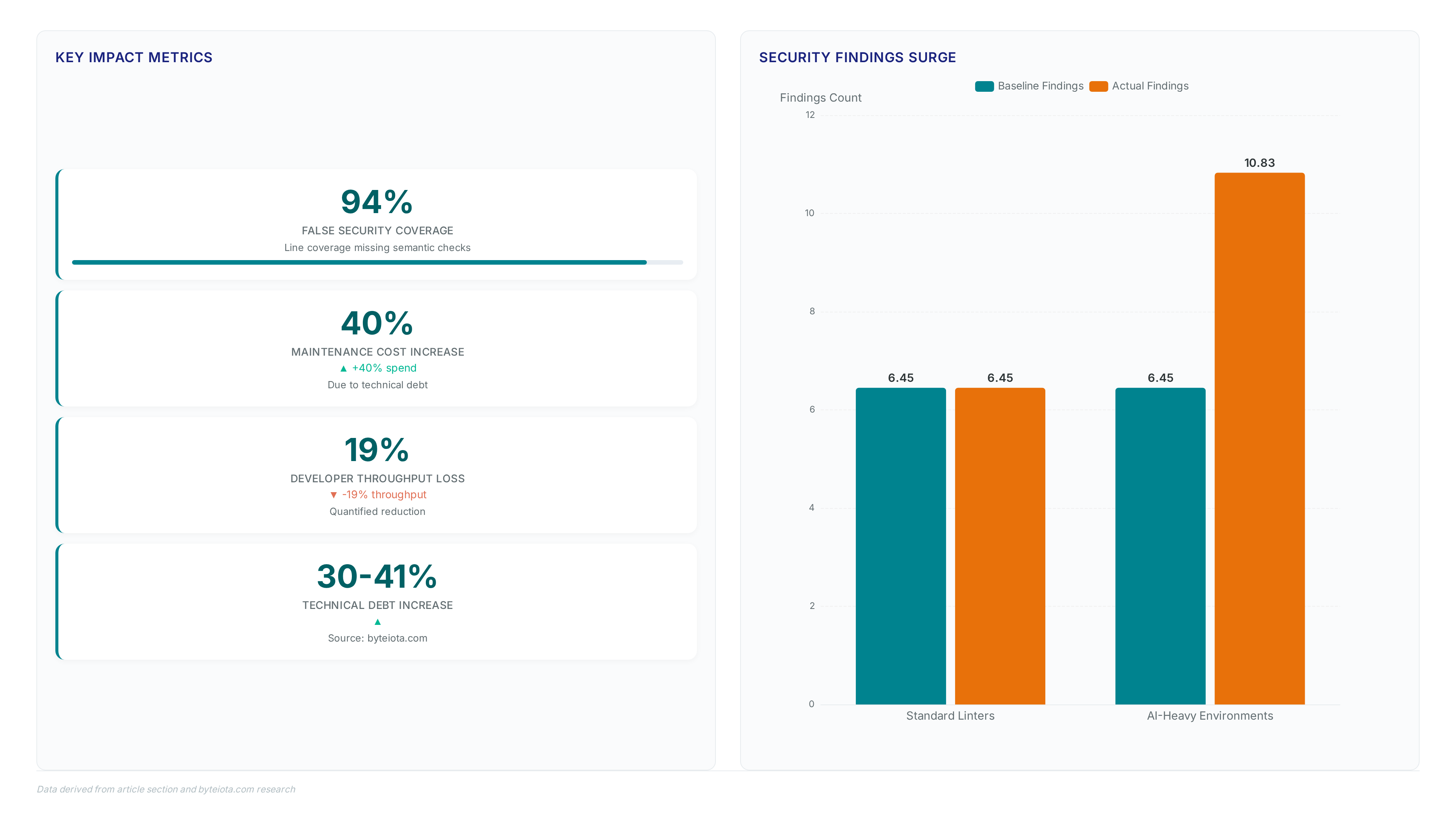 AI-generated code debt: Why 91% test coverage lies