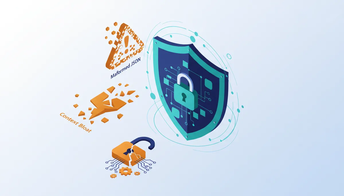 Conceptual illustration for Mitigating Context Bloat and Production Failure Risks