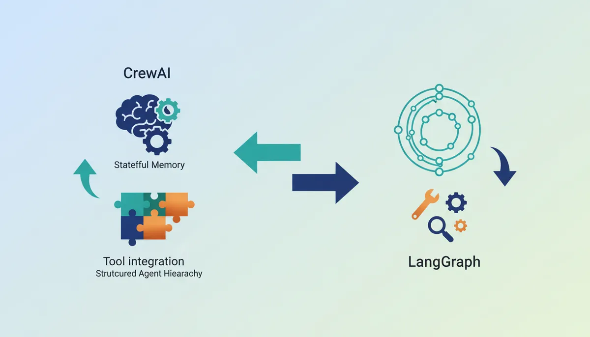 Conceptual illustration for Agent Frameworks Determine Orchestration and Memory Capabilities