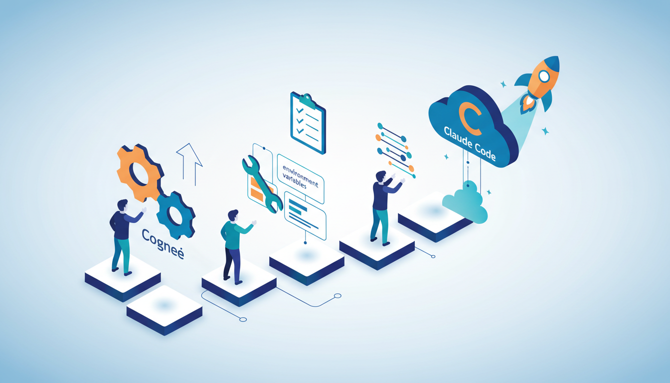 Conceptual illustration for Integrating Cognee with Claude Code and Lifecycle Hooks