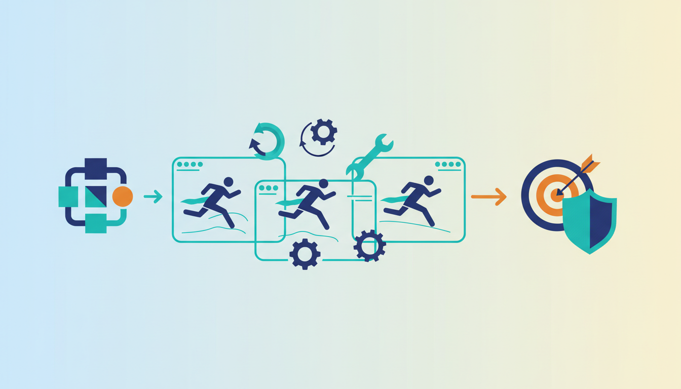 Conceptual illustration for Deploying Resilient Agent Infrastructure with Secure Sandbox